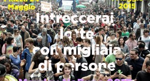 Sial Cobas alla MayDay NO EXPO – 01 Maggio 2015  – Scioperiamo Expo !