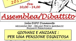 Assemblea/dibattito sulle PENSIONI: Milano 15 maggio