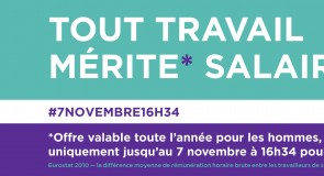 Uguaglianza salariale: il 7 novembre le donne francesi lavoreranno fino alle 16h34