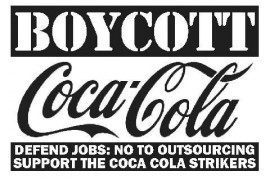 Solidarietà ai lavoratori ricattati e licenziati da Coca Cola di Nogara