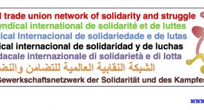 Rete Sindacale Internazionale: sostegno alla mobilitazione sociale in Spagna