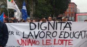 26 ottobre 2018: sciopero degli educatori/trici della cooperativa sociale Aeris di Vimercate