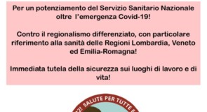 4 luglio 2020: presidio al Ministero della Salute