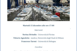 15 dicembre 2020 – Webinar “Il servizio sanitario nazionale di fronte alla pandemia. Risorse, politiche e autonomie regionali”