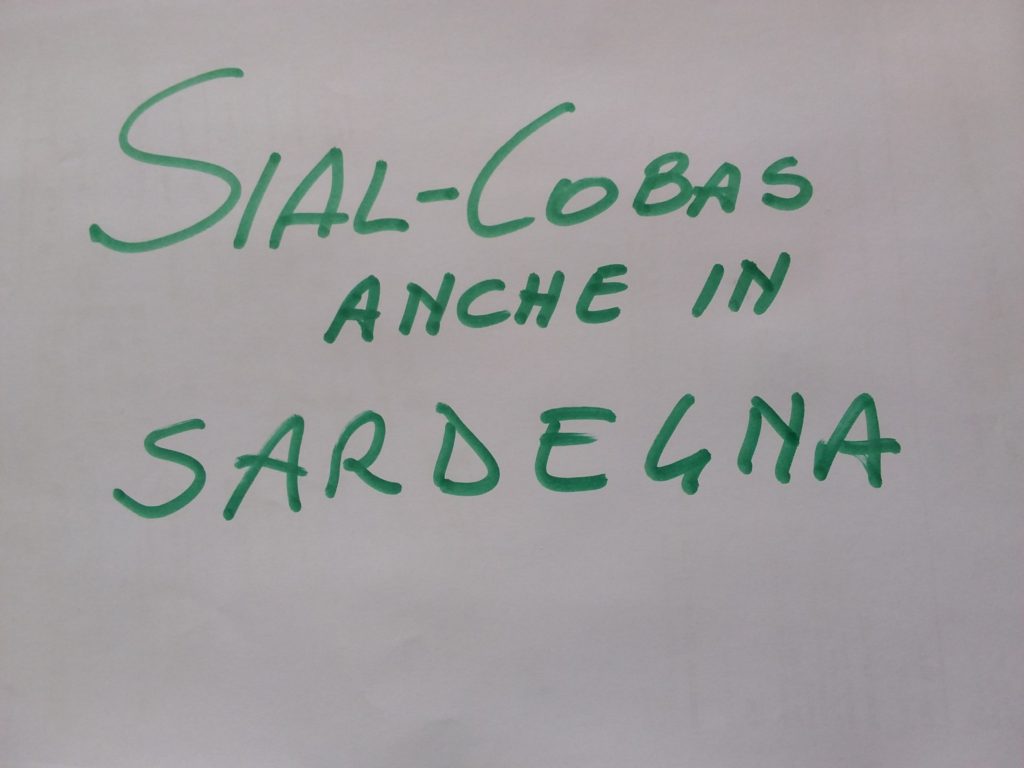 Sial Cobas cresce in Sardegna