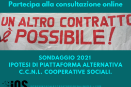 RETE IOS: sondaggio online sulla piattaforma alternativa al C.C.N.L. Cooperative Sociali