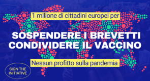 Bloccata la proposta di sospensione dei brevetti sui vaccini: avanti con la campagna #NoprofitOnPandemic”