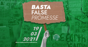 Fridays For Future: il 19 marzo 2021 mobilitazione. #BASTAFALSEPROMESSE