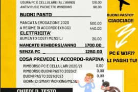 Comune di Milano: Smartworking? NO all’accordo rapina