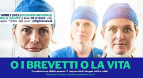7 aprile 2021.Video della diretta “O i Brevetti O la Vita”: firmiamo per la sospensione dei brevetti dei vaccini anti Covid-19!
