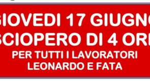 Sciopero alla Leonardo: oltre il profitto, guardando al futuro!