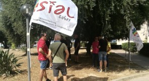 Nuovo sit-in degli ex lavoratori della Keller di fronte all’Assessorato al Lavoro della Regione Sardegna