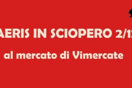 2 dicembre 2022  – Sciopero delle lavoratrici e dei lavoratori della Cooperativa Sociale Aeris.  Mancano gli educatori? Ve lo spieghiamo noi il perché!