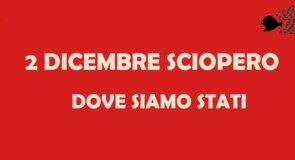 Alcune piazze dello sciopero del 2 dicembre 2022