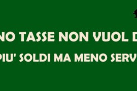 ABBASSARE LE TASSE VUOL DIRE TAGLIARE ANCORA I SERVIZI PUBBLICI