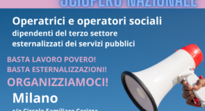 10 APRILE 2024 Sciopero dei dipendenti del terzo settore