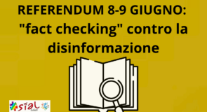 Referendum 8-9 giugno: “fact checking” contro la disinformazione