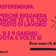 Referendum, schede pratiche sull’8-9 giugno: andiamo a votare!