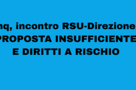 Imq, incontro RSU-Direzione: proposta insufficiente e diritti a rischio