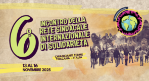 Rete Sindacale Internazionale di Solidarietà e Lotta: anche il Sial Cobas al VI incontro