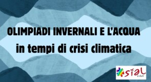 Olimpiadi invernali e l’acqua in tempi di crisi climatica