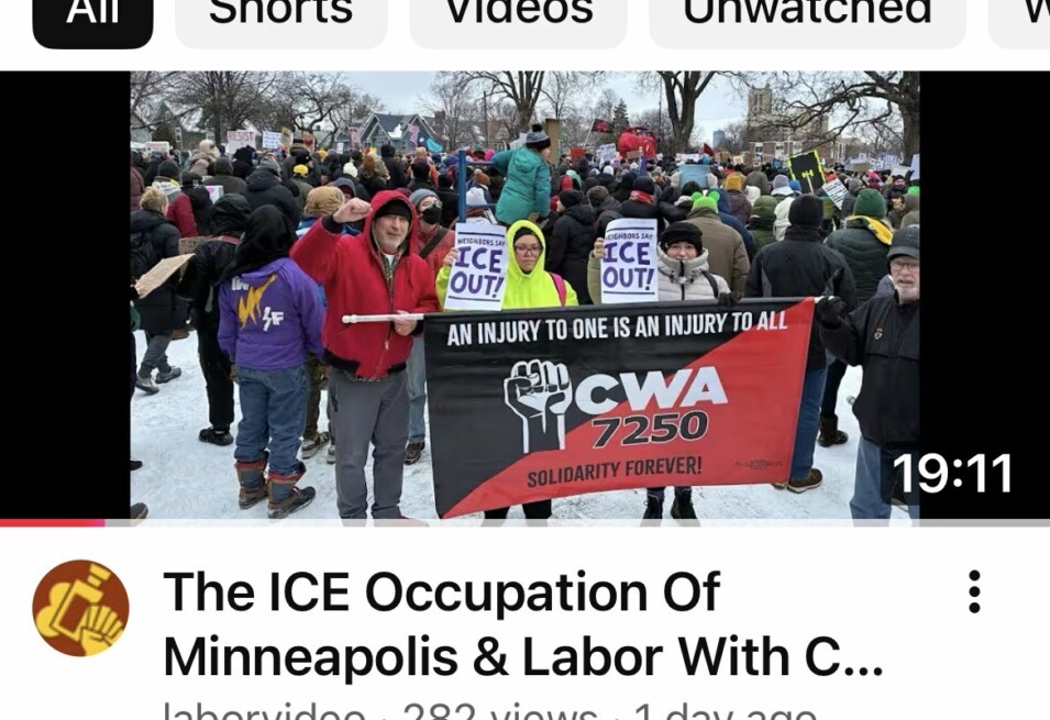 Minneapolis: mobilitazione sindacale antirazzista