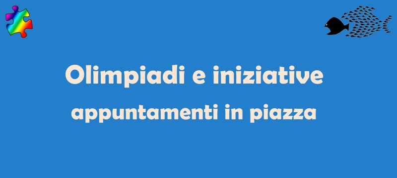 Olimpiadi al via! Le Utopiadi anche e altro.