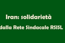 Iran: dichiarazioni di solidarietà dalla RSISL