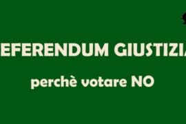 Vota NO al referendum giustizia