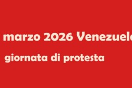 Venezuela: no alla nuova legge sul lavoro. si lotta il 12 marzo