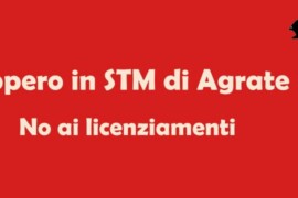 Sciopero alla STMicroelectronics di Agrate Brianza