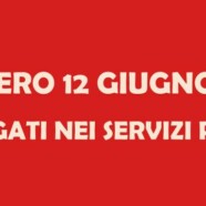 APPELLO per il 12 giugno