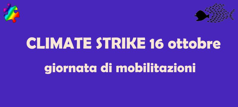 16 ottobre giornata mondiale sul clima