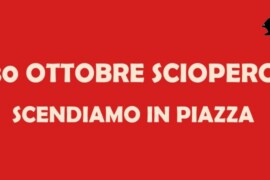 30 ottobre 2026: sciopero
