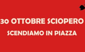 30 ottobre 2026: sciopero